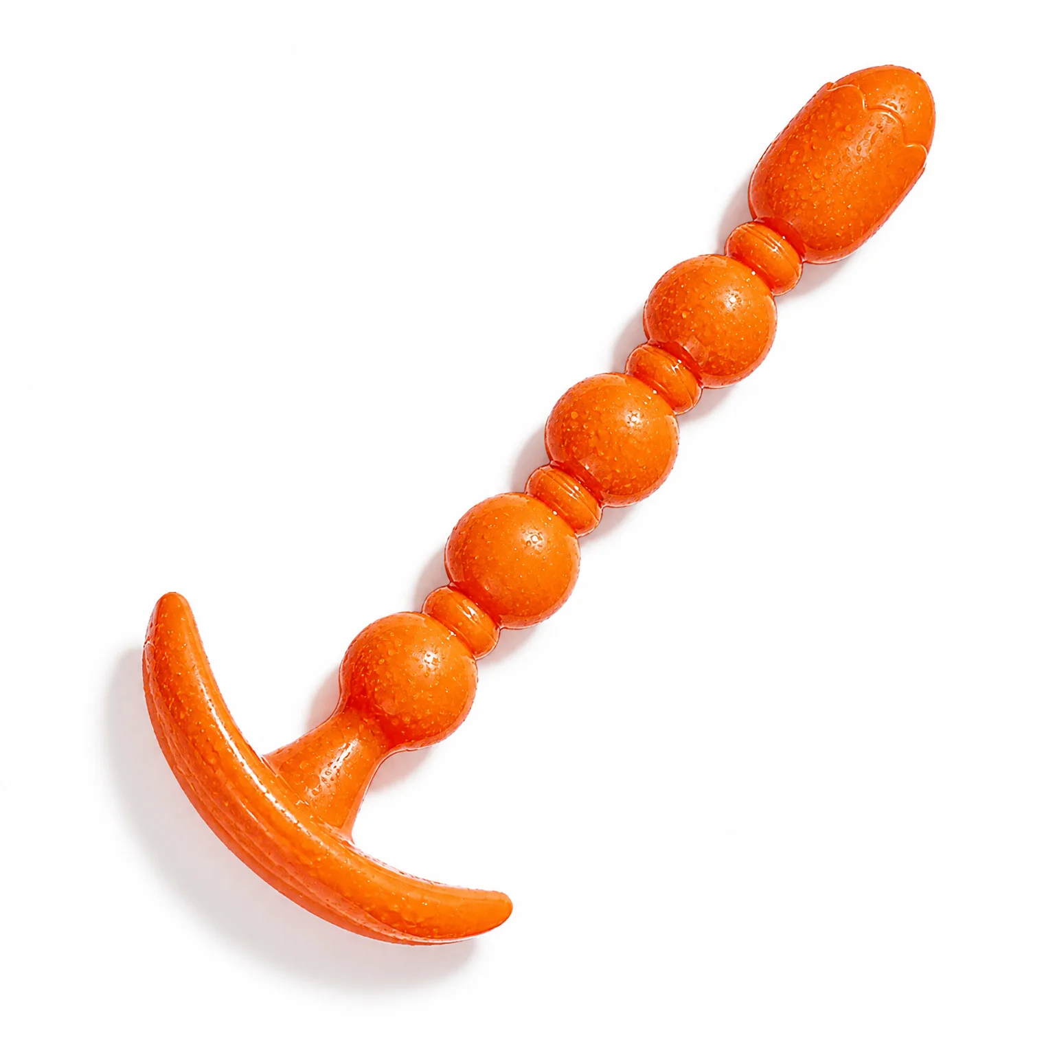 TPE Anal Beads with Floral Design, Wearable Vibrating Butt Beads with Remote Control, Body Safe for Men Women