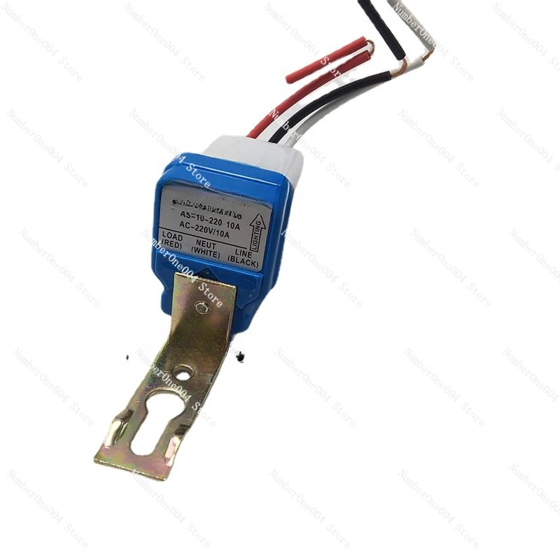 as-10 Waterproof Street Lamp Controller Automatic Street Lamp Photoswitch Rainproof Induction Switch 220V