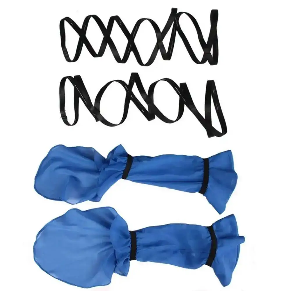 Final Fantasy XII  Cosplay Yuna Lenne Song Cosplay Costume And Earrings Set Halloween Blue Dress Custom Made