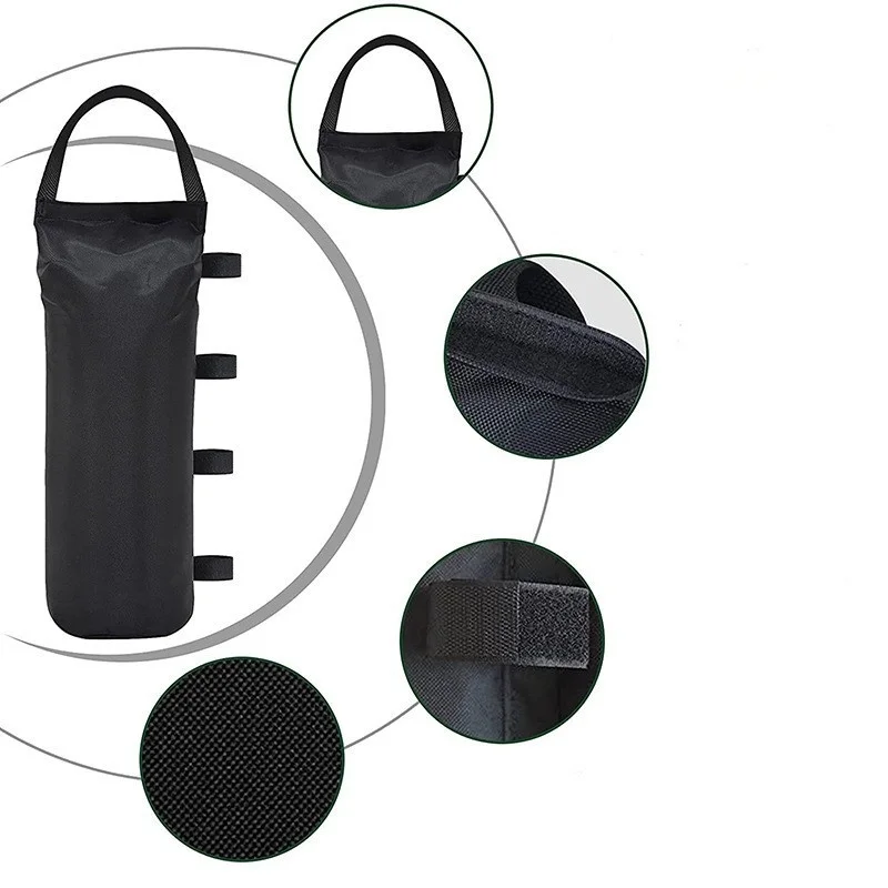 2Pcs Zelt Gewichte Sandsack RV Outdoor Baldachin Gewicht Tasche Wiederverwendbare Leere Gewichtung Sandsack Mit Griff Baldachin Festen Sandsack