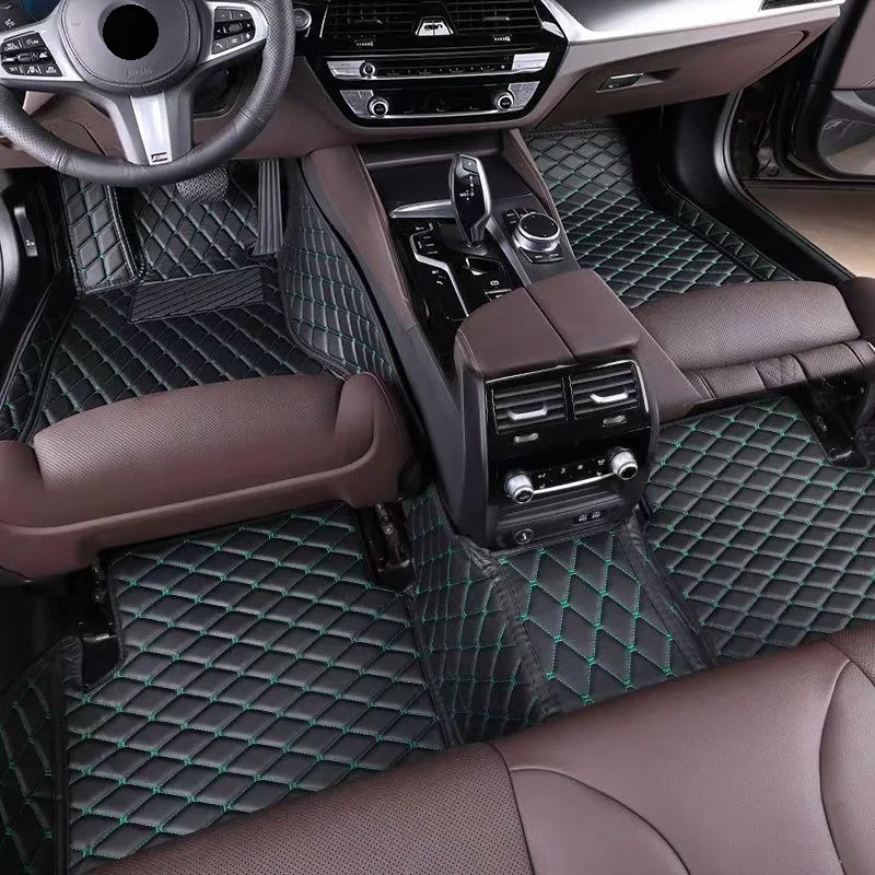 

YES high-quality PU leather car 3D foot mat suitable for Audi Q3 2012-2025 waterproof and wear-resistant customized car foot mat