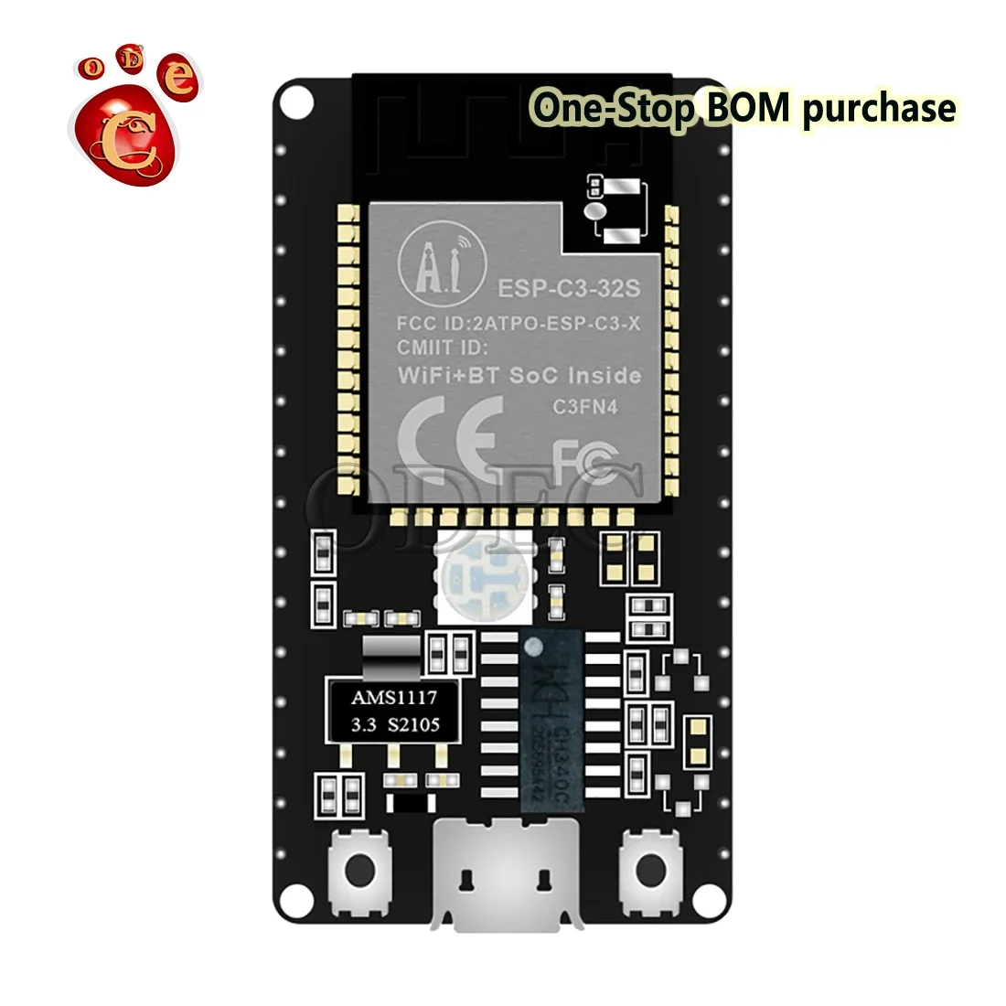 ESP32 C3 ESP32-C3 ESPC3 ESP 12F 13 13U 01M недорогой модуль WiFi + Bluetooth 5,0 series