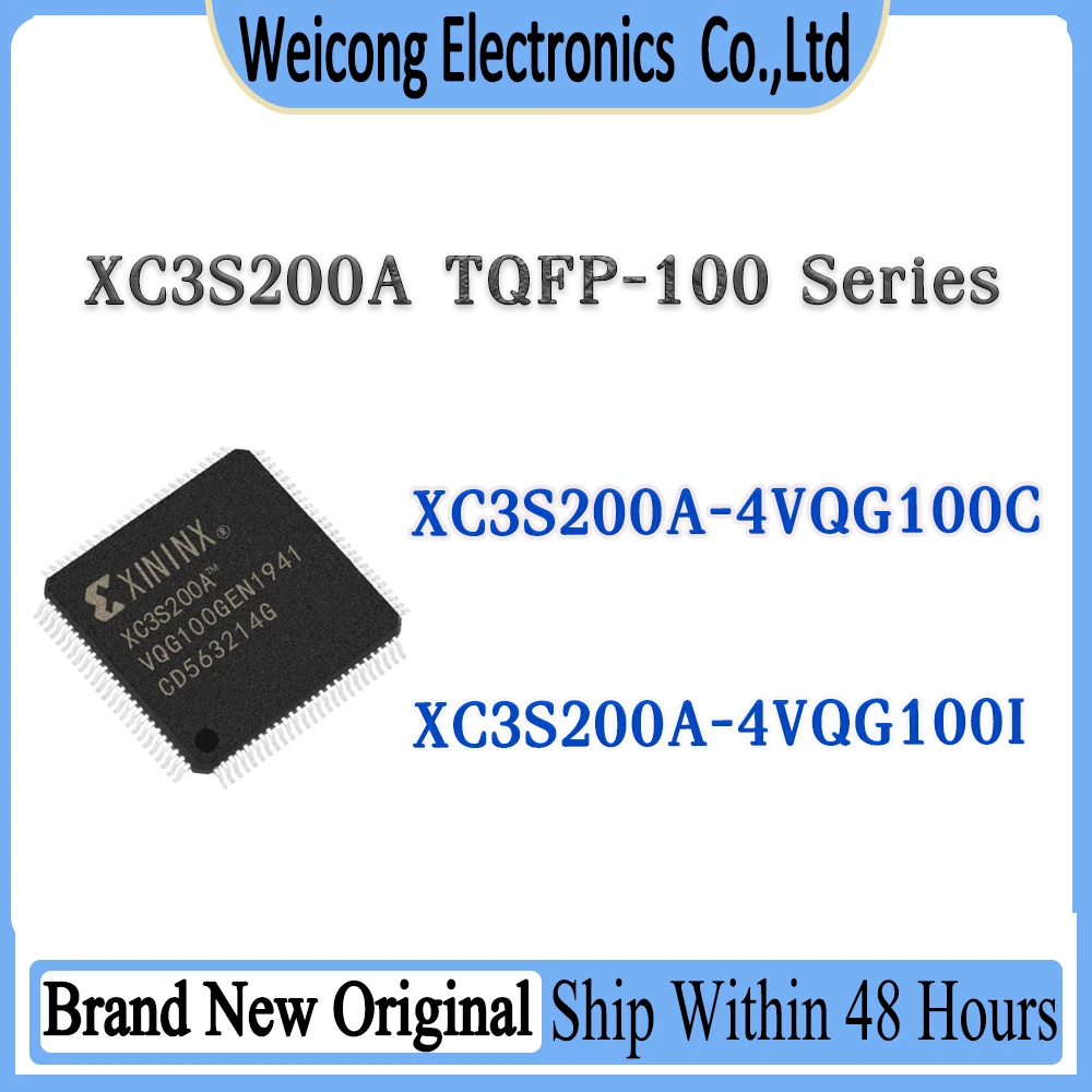 XC3S200A-4VQG100C XC3S200A-4VQG100I XC3S200A-4VQG100 XC3S200A-4VQG XC3S200A-4VQ XC3S200A-4V XC3S200A XC3S200 IC Chip TQFP-100