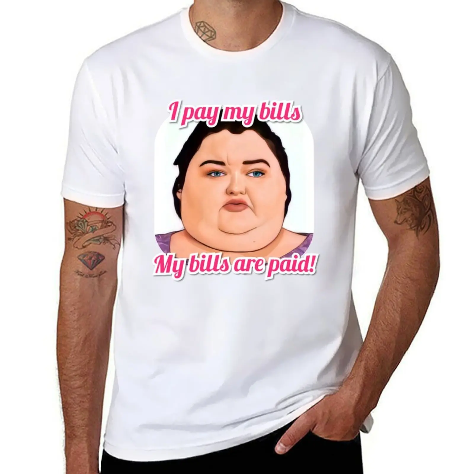 

Amy's bills are paid T-Shirt anime tshirt printed t shirts for man T-Shirt