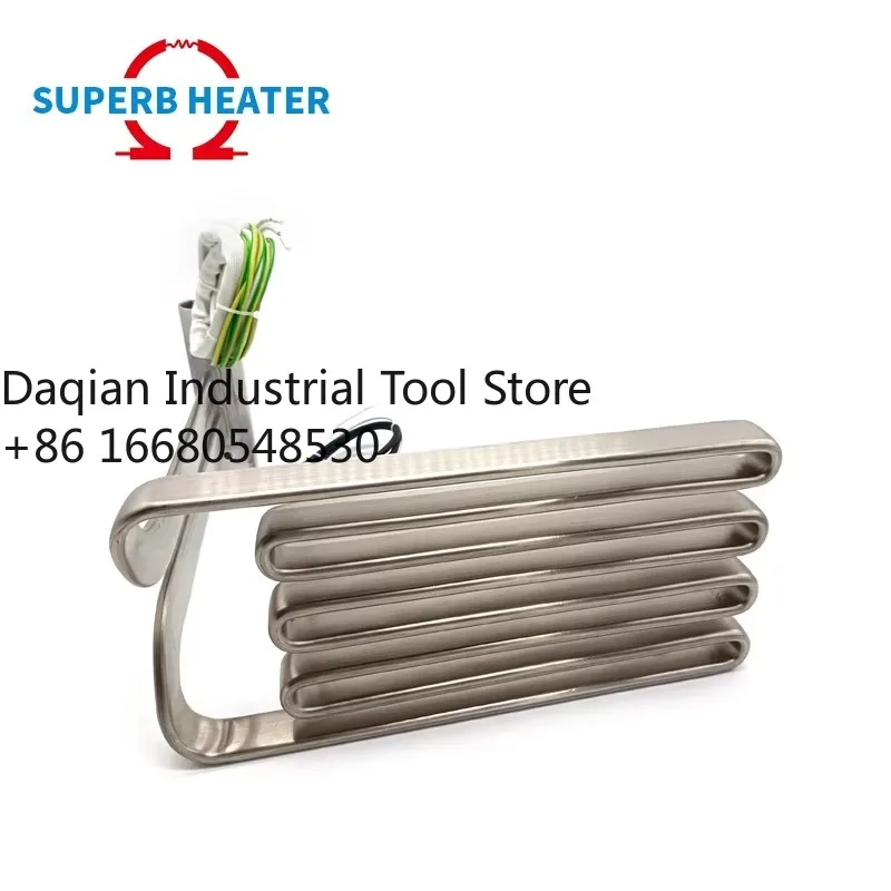 Ra Customized 230V 7000W Electric Oil Immersion Heater Tubular Heating Deep Fryer element