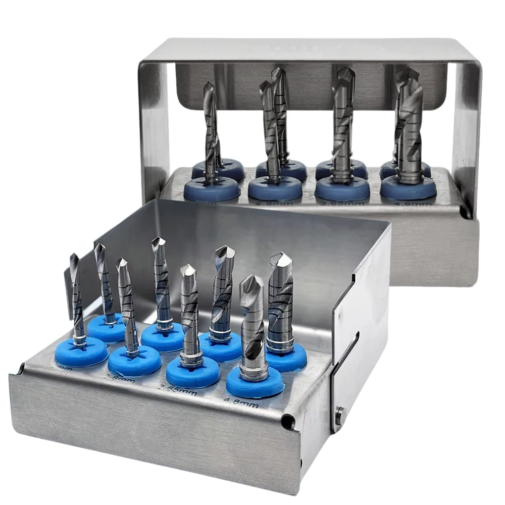

8PSurgical Implant System Burs Dental Tools Dental Implant Drills Kit Lance Pilot Drills Maxillary Sinus Lift