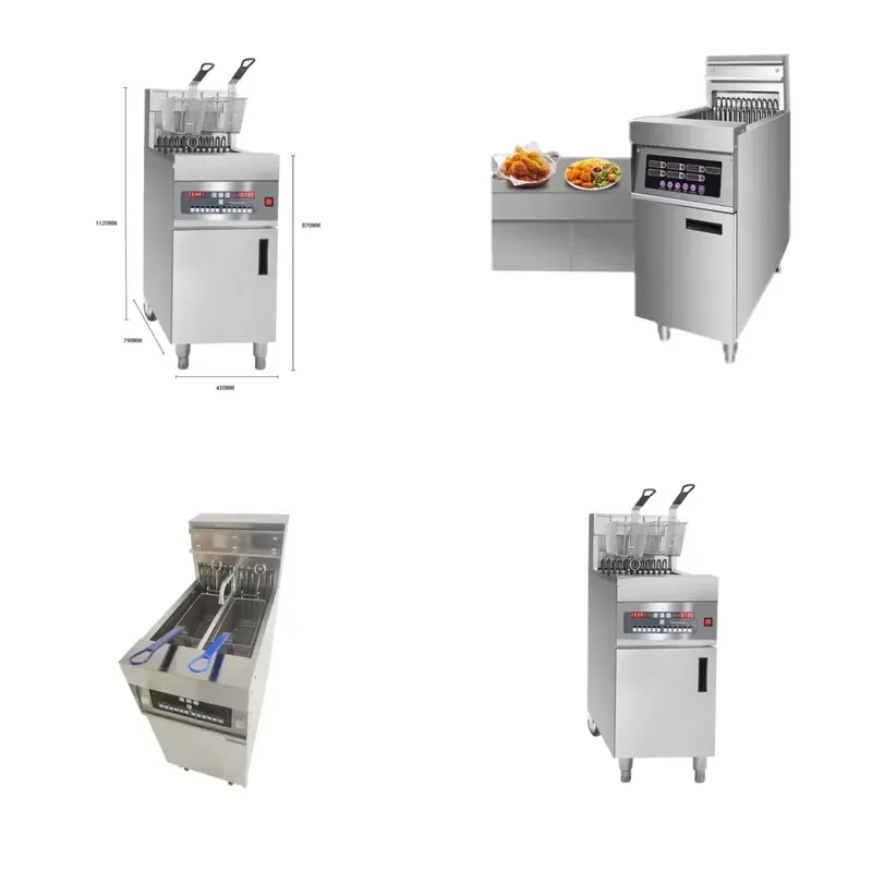 SFW Certificate Made in China Semi Automatic Machine Pressure Fryer Freidora a Presion for 100G Dough