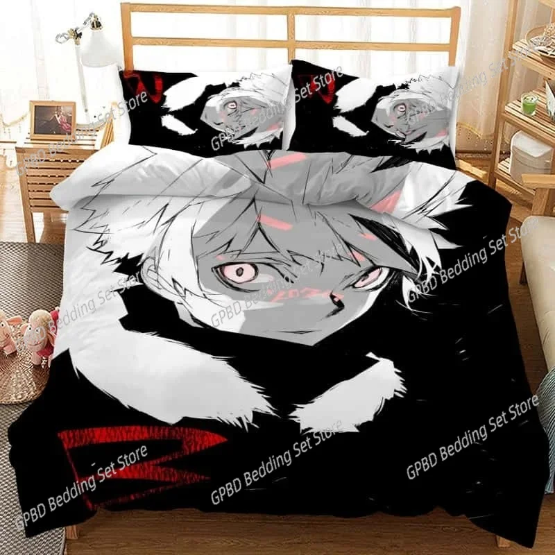 

Cartoon Bungo Stray Dogs Tales of the Lost 3D Bedding Set Duvet Cover Pillowcases Single Twin Full Queen King Size Home Decor