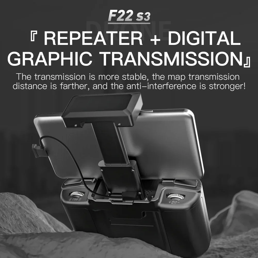 SJRC F22S3Pro Foldable GPS Drone with 4KHD Camera 3‑Axis Gimbal EIS Brushless Motor 5G WiFi FPV RC Quadcopter for Kids Beginners view 3