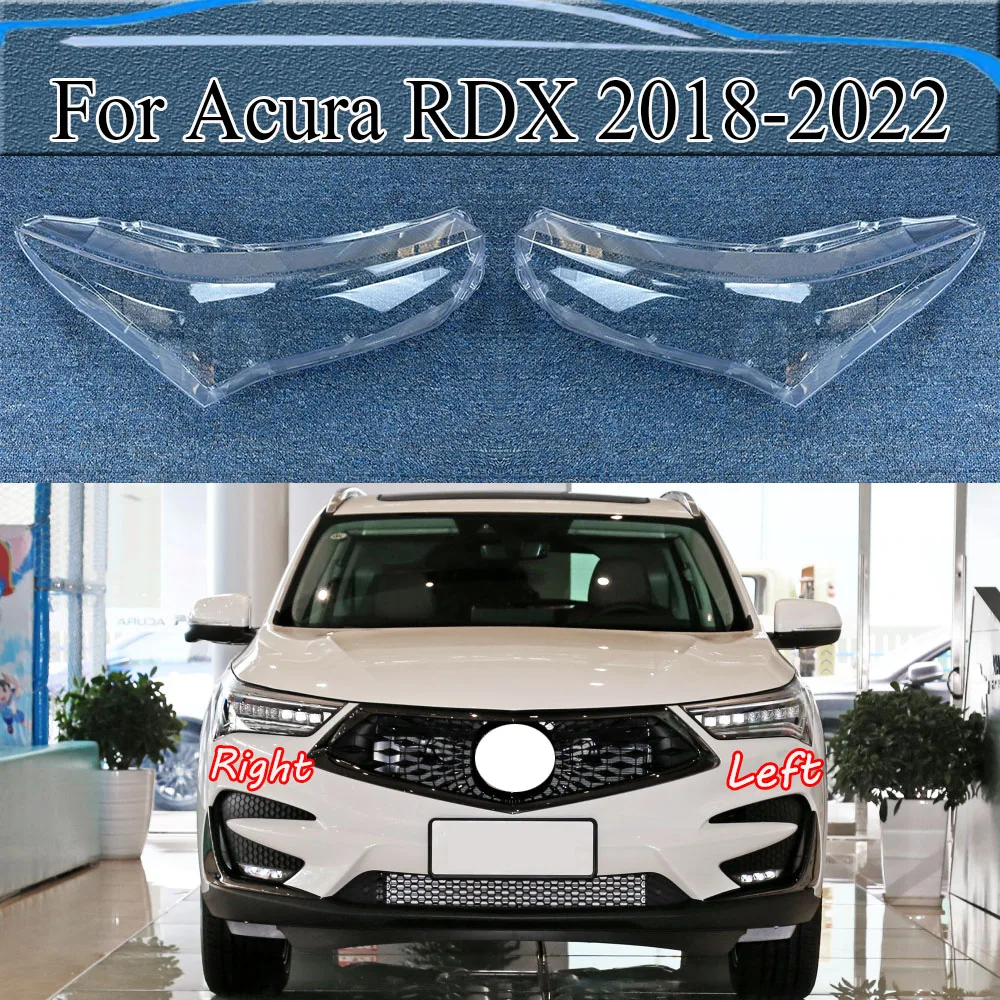 

Прозрачная крышка для налобного фонаря Acura RDX 2018-2022, замена оригинального абажура из оргстекла