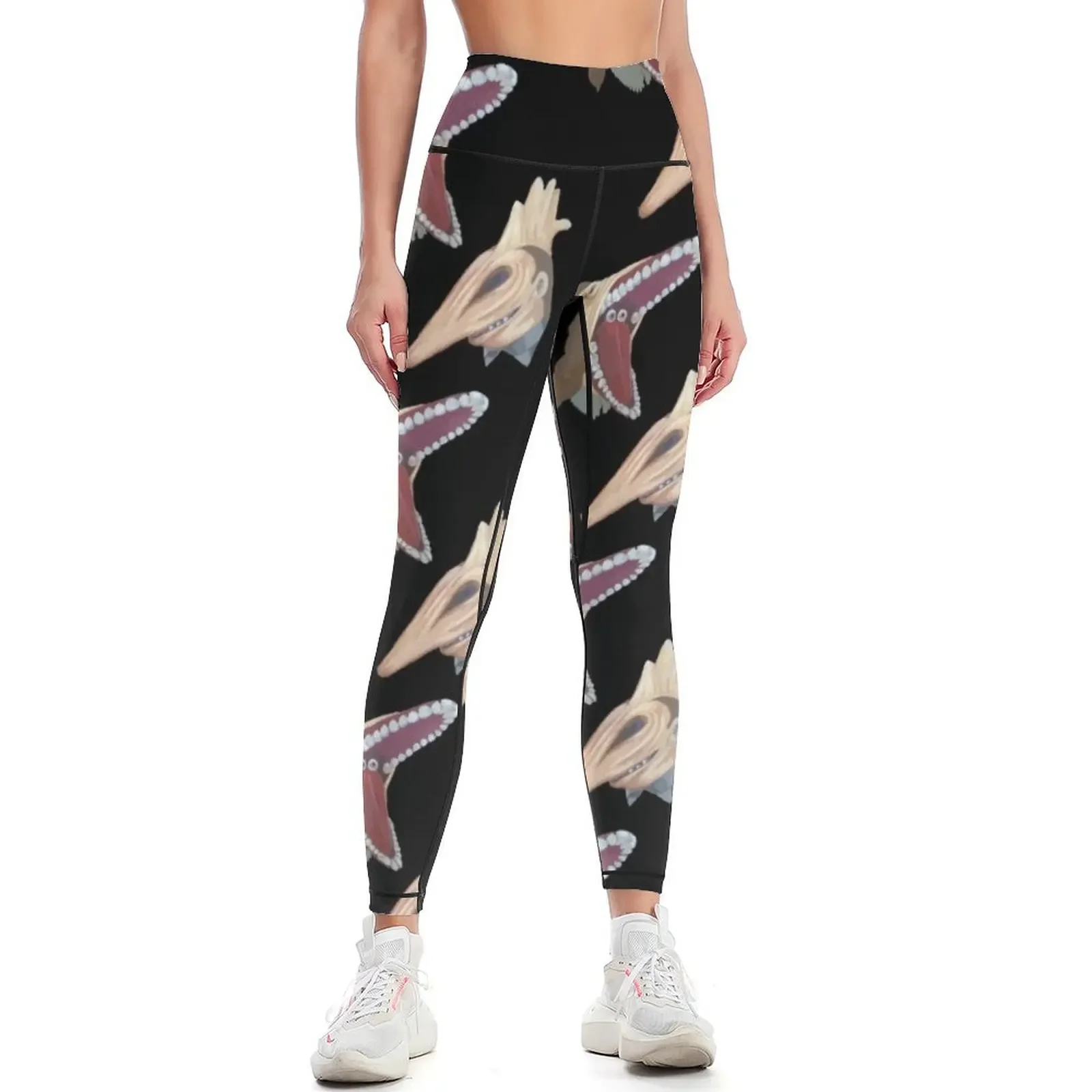 

It's Showtime! - in Stacked Black Leggings harem pants workout shorts Women's tights Leginsy push up Womens Leggings