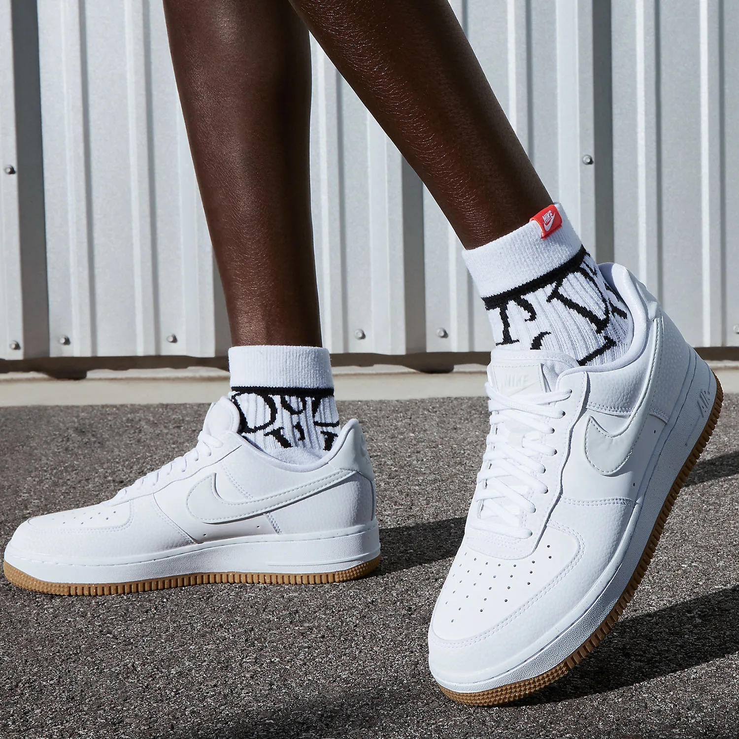 

Nike Official Genuine New Women's Air Force 1 Simple Low-Top Sports Shoes FN6326-100