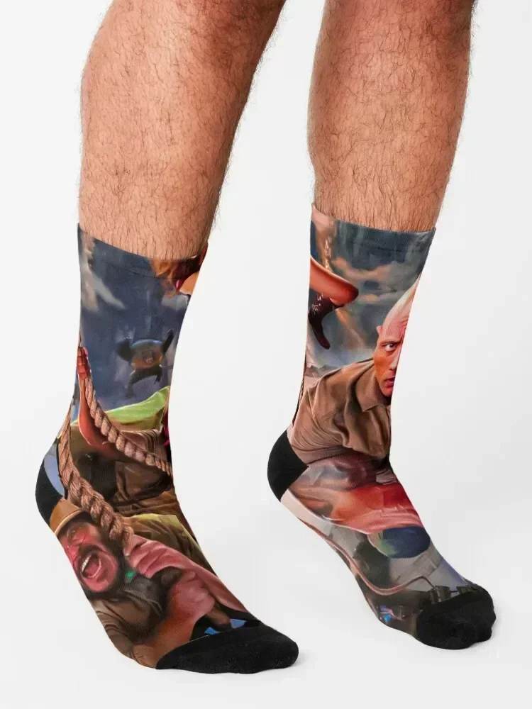 Jumanji : The Next Level v0.3 Socks shoes Sports luxe football Socks Woman Men's