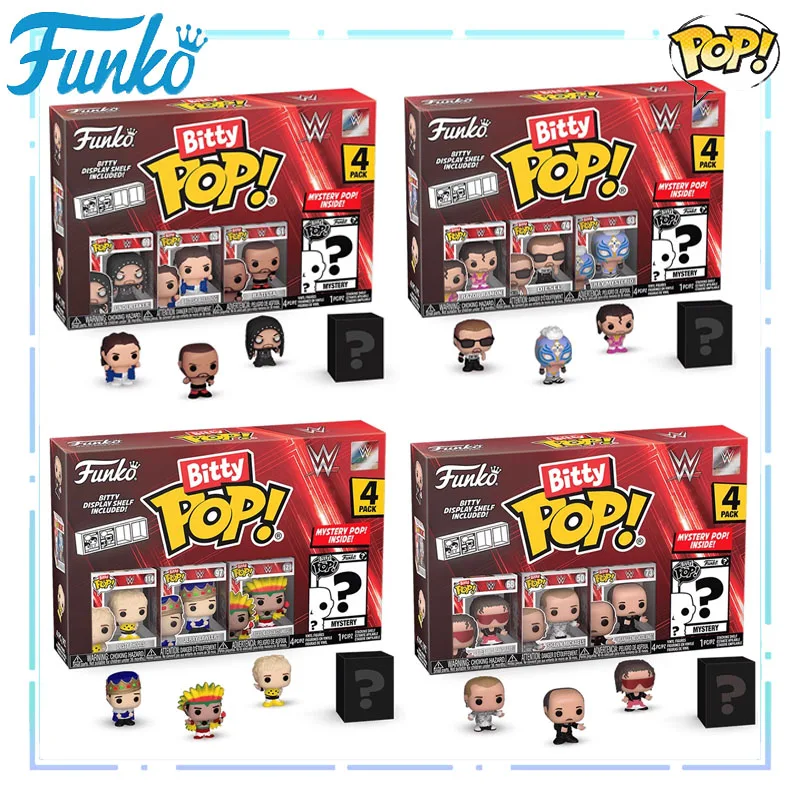 

Funko POP WWE Dwayne Douglas Johnson The Rock & Stone Cold Steve Austin Action Figure Toys for Boys Girls Kids Gift