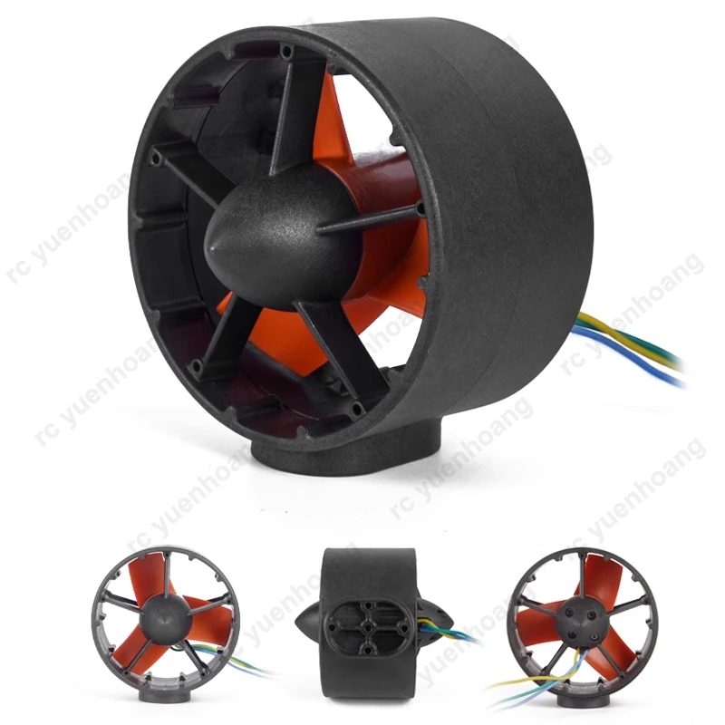 Propulsor submarino ROV de 12V-24V, paleta de 3 aspas, Motor sin escobillas de 20A y 400W con empuje grande de 7kg para Robot RC, barco no tripulado