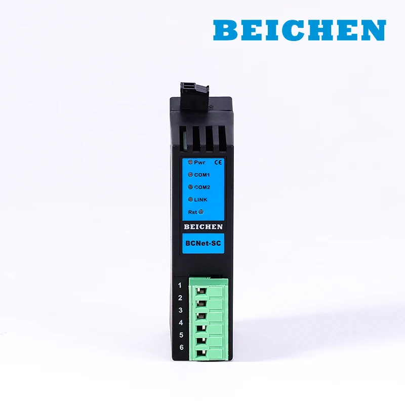 BCNet-SC لسلسلة Schneider M PLC RS485 RS232 إلى MODBUS TCP وحدة تحويل الحصول على بيانات الاتصالات Ethernet