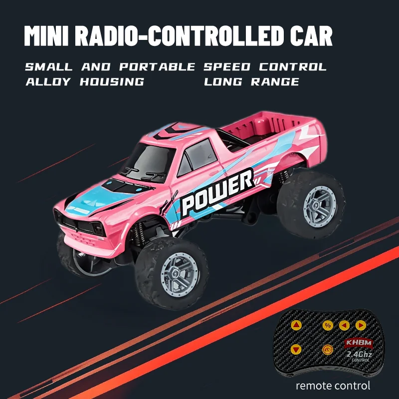 Nieuwe RC Auto MINI Legering 1/64 Afstandsbediening Auto Handig om 60 Minuten Werktijd te dragen Kinderen Geschenken Elektronisch Speelgoed