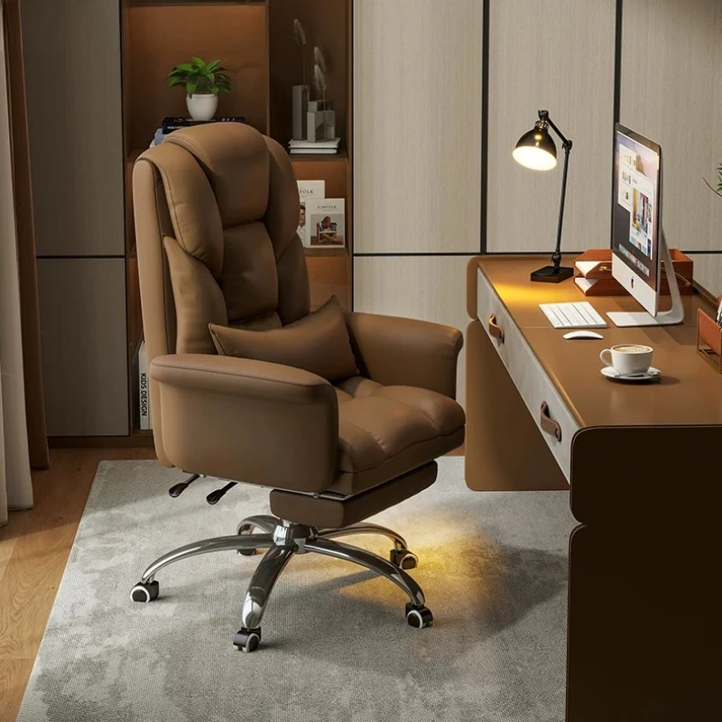 High Back Recliner Living Room Office Chair Luxury Lounge Nordic Office Chair Minimalist Gaming Cadeira Gamer Salon Furniture