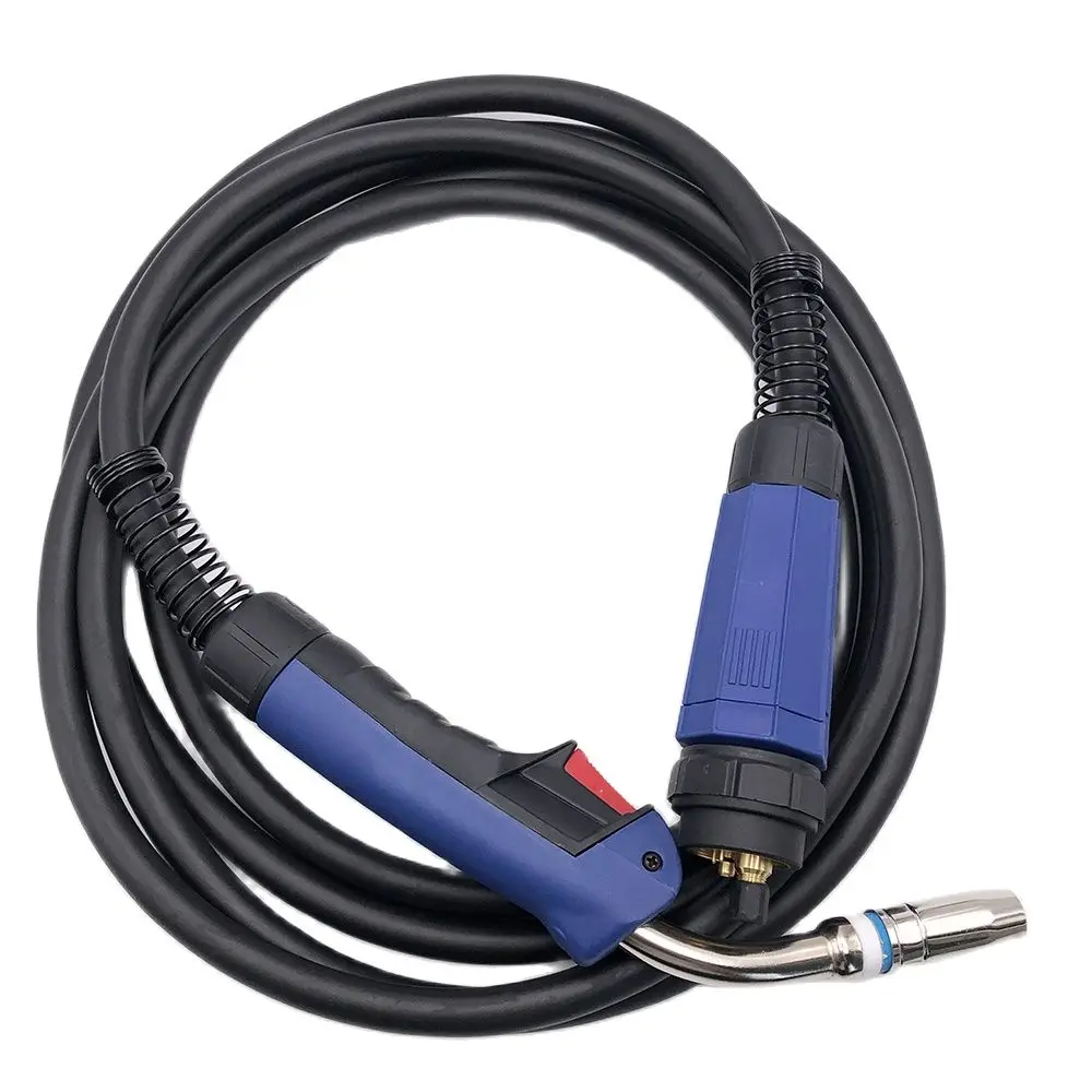 MB25 25AK Welding Torch Gun 5meters 16feet Air-cooled Euro Quick Connector for Mig Mag Welding Torch Mig Welding Equipment