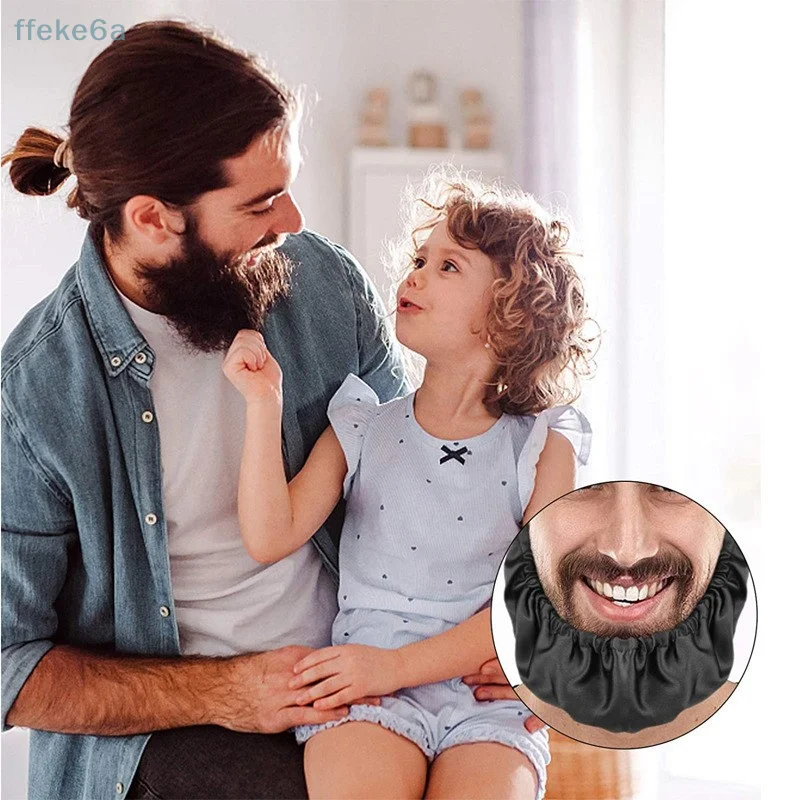 Portable Beard Turban Beard Cover Facial Beard-Bib Adjustable Facial Beard Protection Rag Shaping Styling Tool