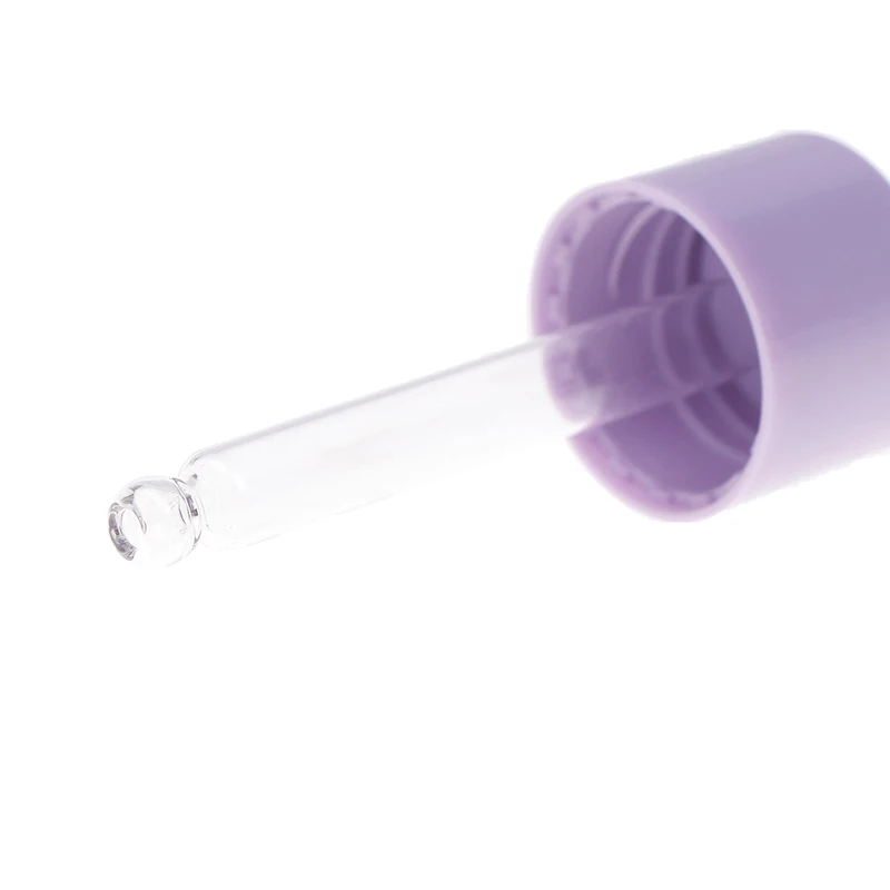 30 ml flüssige Unterabfüllpipette, feine Tropfflasche, Macaron-Farbglas, ätherisches Öl, nachfüllbare farbige Essenz