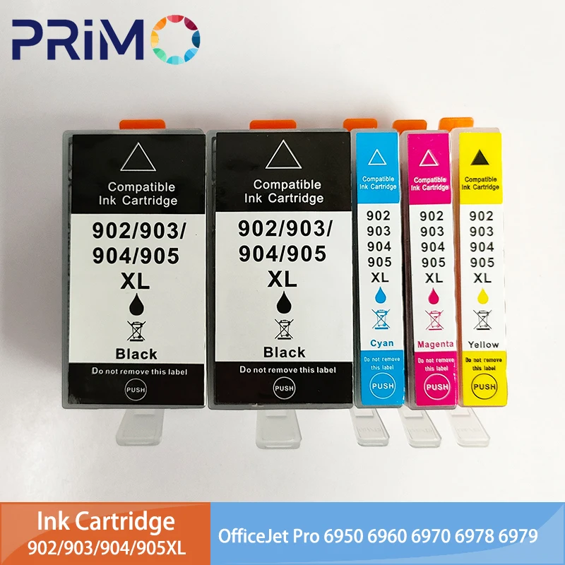 902XL 903XL 904XL 905XL Ink Cartridge Compatible for HP Officejet Pro 6950 6951 6954 6960 6970 6975 6968 6978 6979 6971