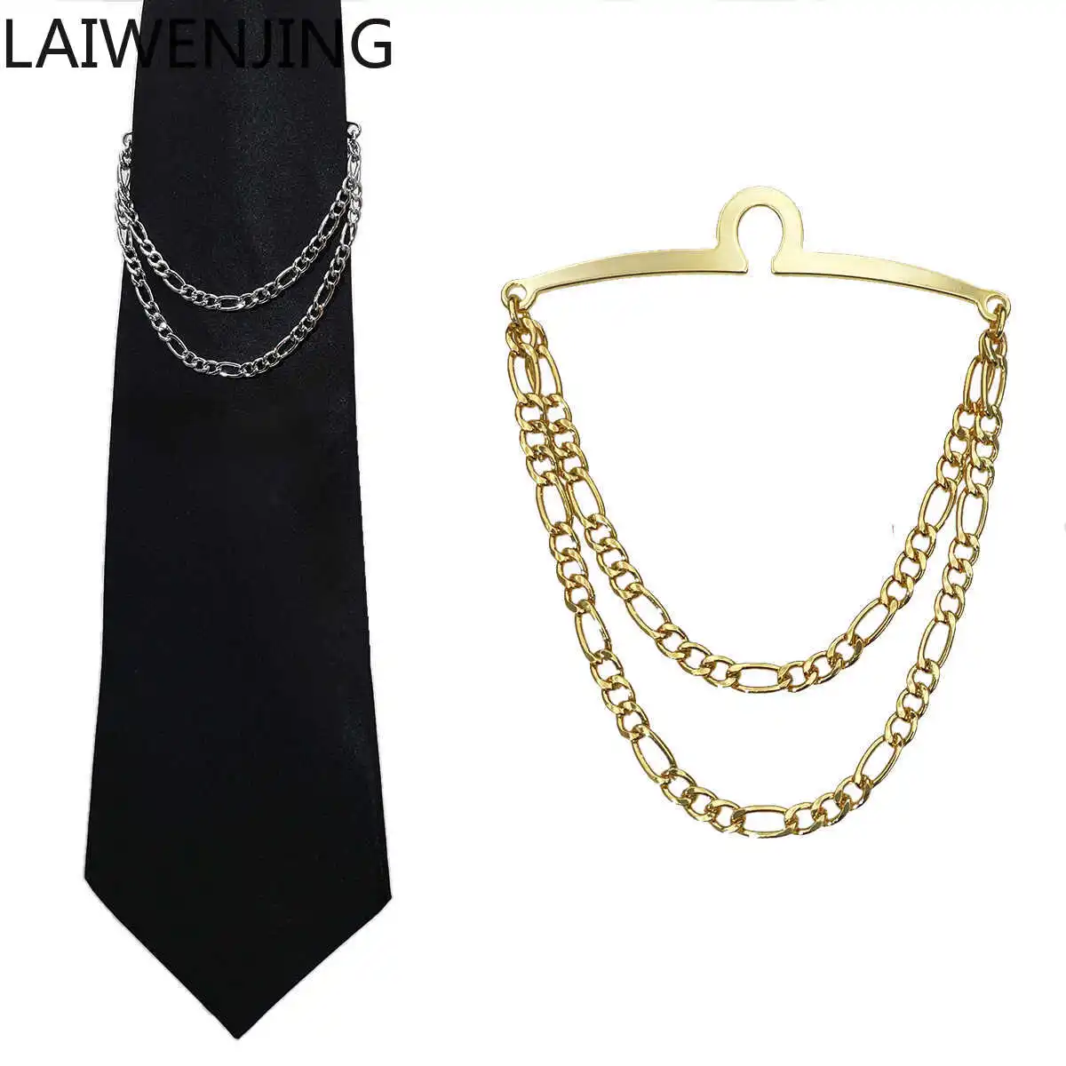 

SGF fashion simple fringed chain suit collar high-end jewelry accessories