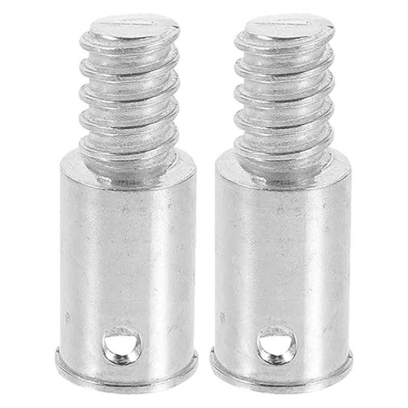 2Pcs Threaded Tip Accessories Repair Kit,Aluminum Threaded Handle Tips For 0.72 Inch Wood Or Metal Poles