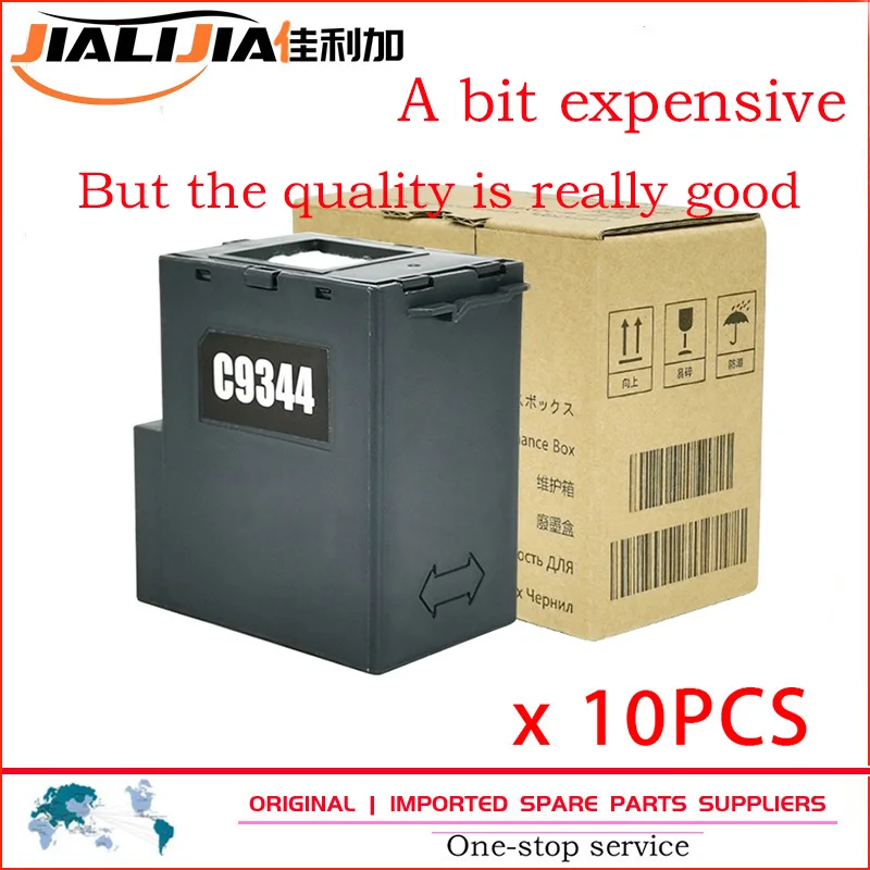 

10X C9344 Ink Maintenance Box for EPSON Expression Home XP 2100 2105 3100 3105 4100 4101 4105 WorkForce WF 2810 2830 2835 2850