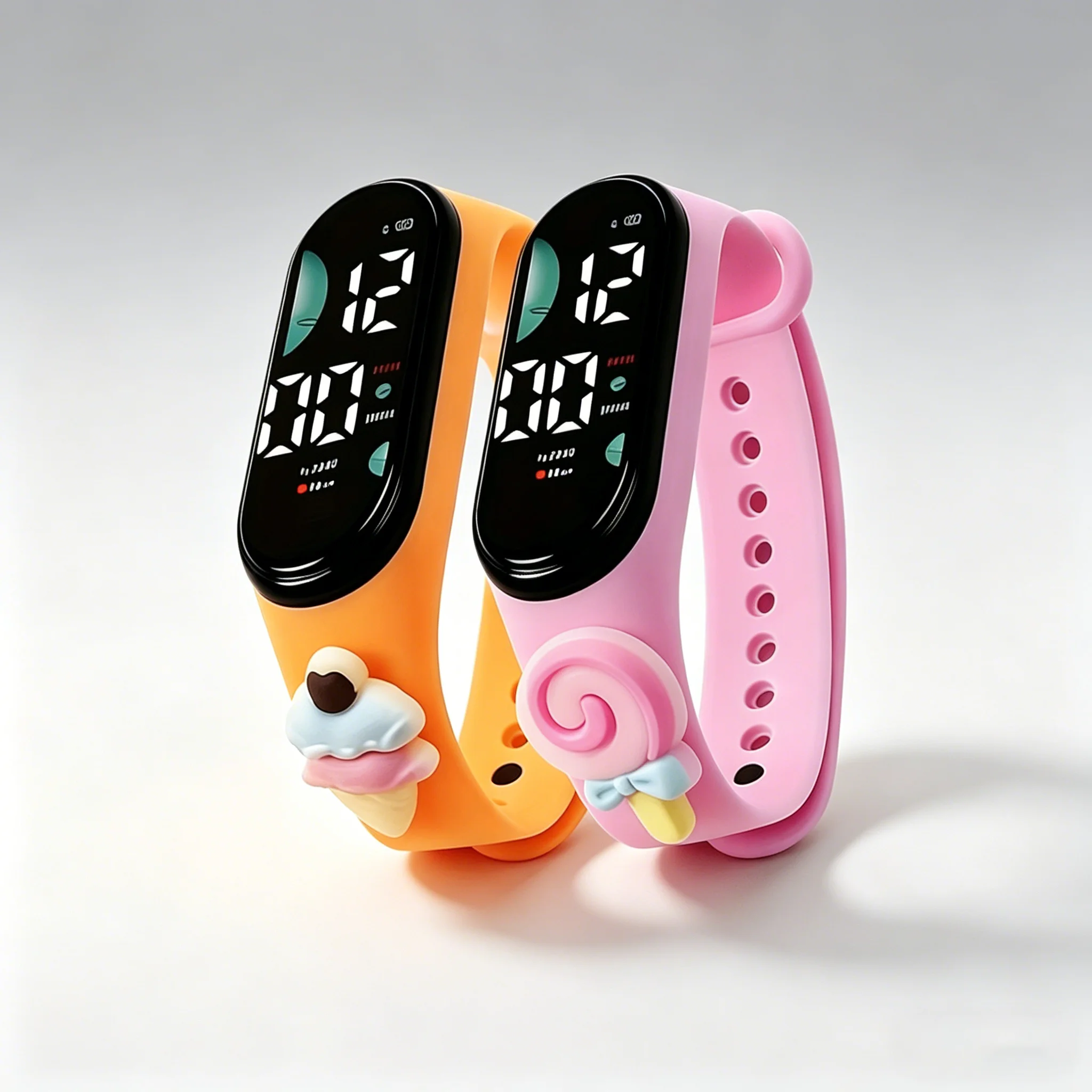 Jam Tangan Digital Kartun 3D L - Silicone Band Women ulasan dan harga