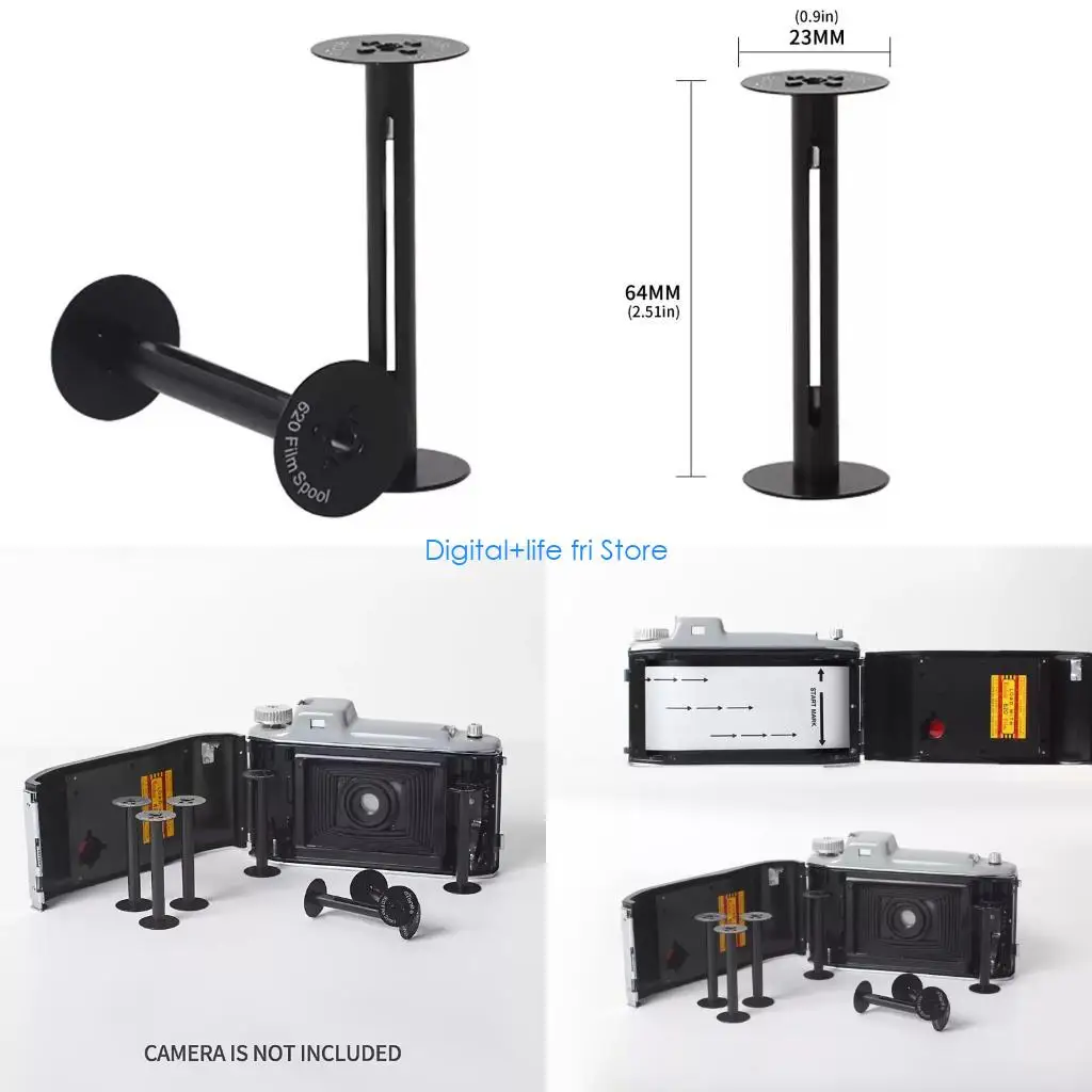 Carrete película profesional E06D para turismo Agfa todos los accesorios fotografía cámara 620
