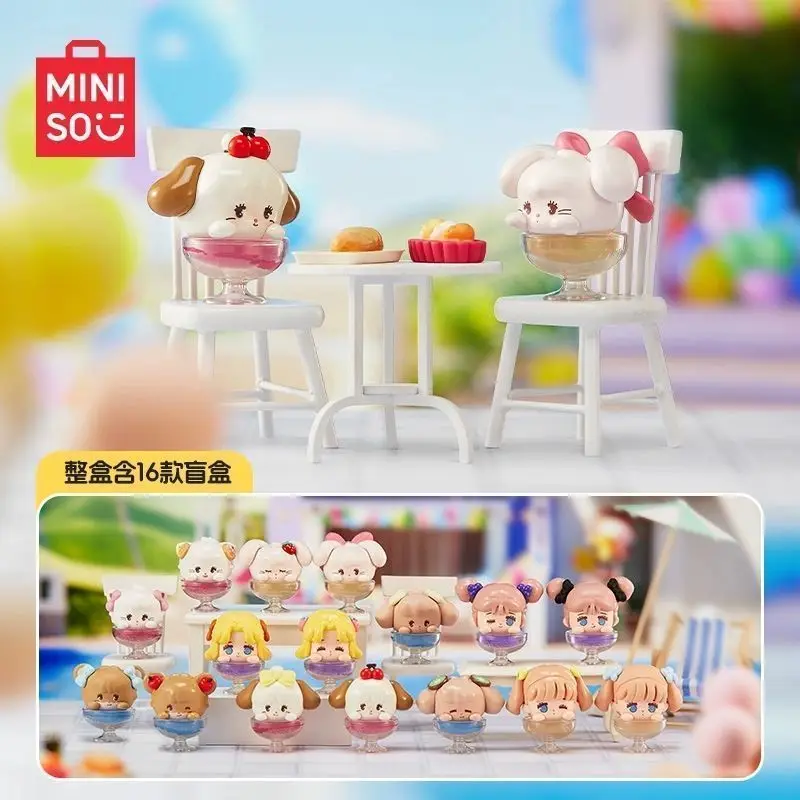 

MINISO MIKKO Series Cheers MINI Blind Box Toy Figure Decor Gift for Collection Exquisite small gifts for friends