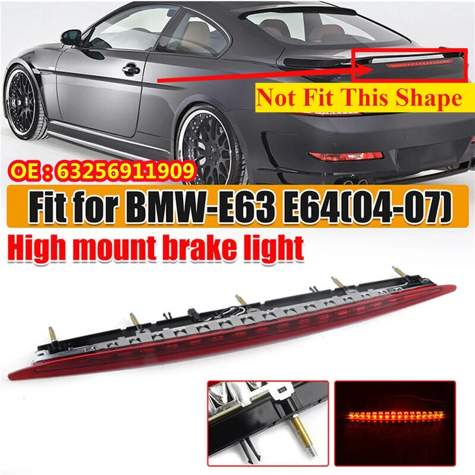3rd Tail Stop Light Brake Light For BMW 6 Series E63 E64 645CI