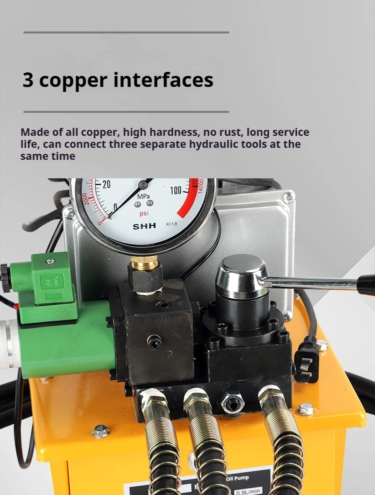 Electric hydraulic pump hydraulic press, electric hydraulic oil pump 0.75kw , solenoid valve oil pump 1.5KW380V 30L