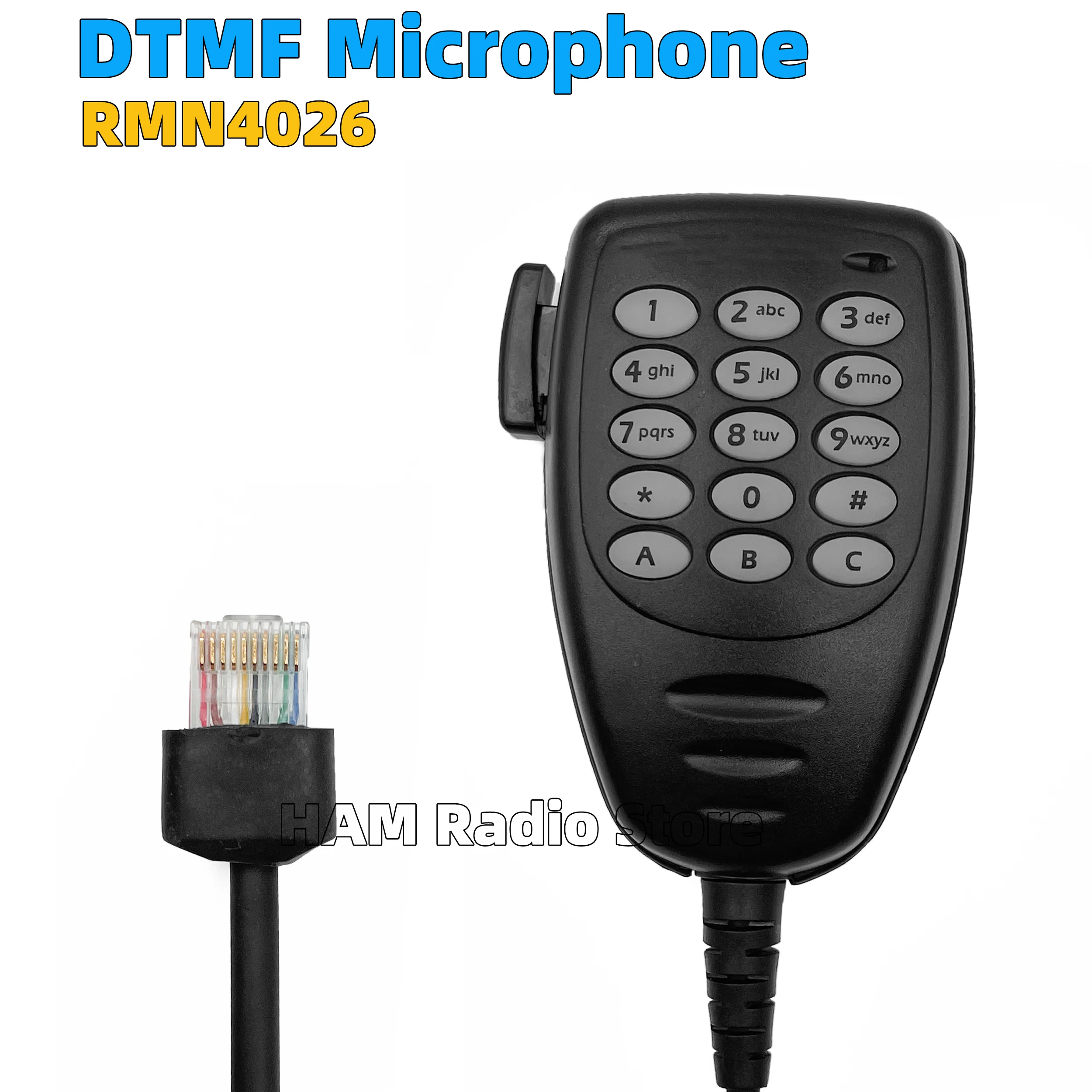 RMN4026 Microphone Speaker Compatible with Motorola Radios CDM750 MCX780 PRO7100 AARMN44026B GM1200 GM1280 GM140 GM160 GM300 GM3