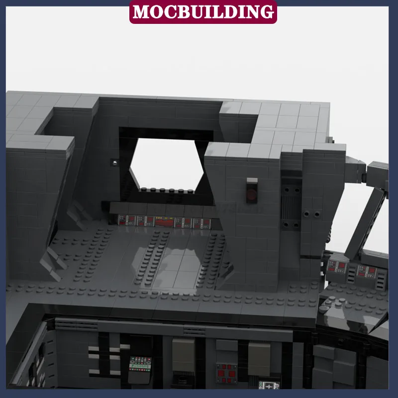 MOC Space Movie Bridge Model Assembly Building Blocks DIY Building Collection Series Toy Gifts