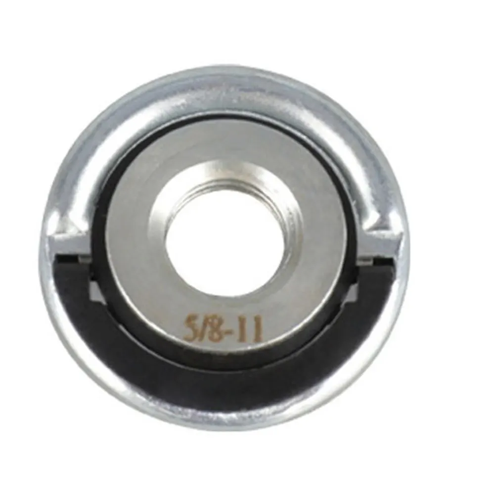 1pc For 5/8-11 Self-Locking Pressing Plate Quick Release Grinder Pressing Plate Flange Nut Power Chuck For Grinding-Wheels Parts