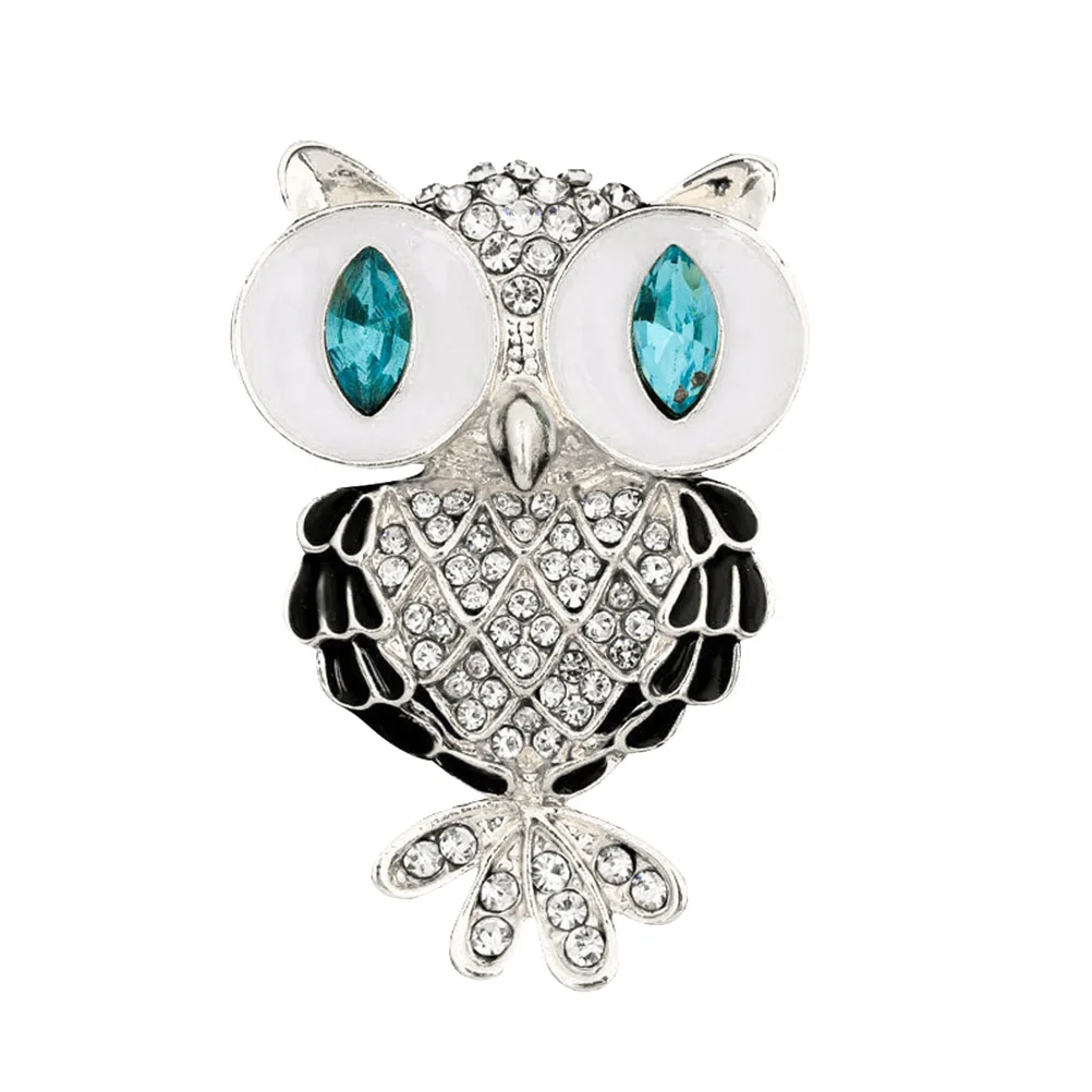 

Car Aromatherapy Clip Owl Shape Rhinestone Diffuser Solid Perfume Air Freshener Anti Corrosion Long Life Durability Ideal Gift