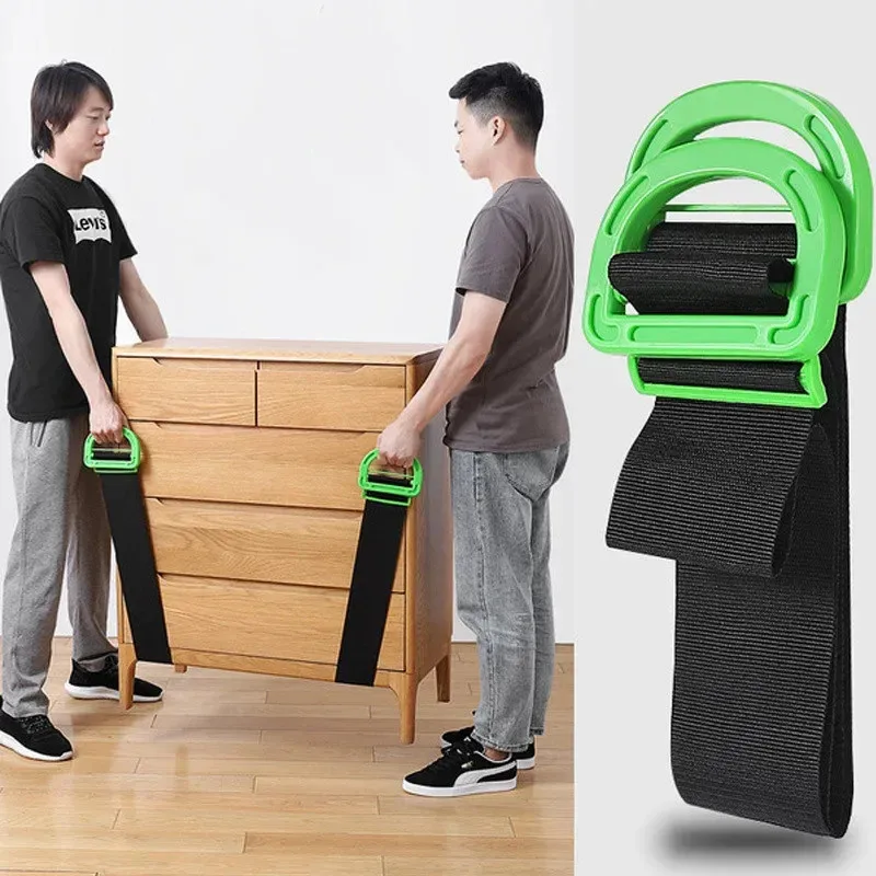 Furniture Moving Straps Adjustable Moving Wrist Forearm Forklift Lifting Strap Heavy Things Transport Mover Straps Easy Convey