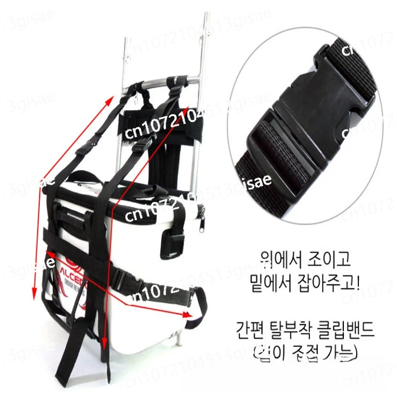 

Back Frame Travel Camping Hiking Climbing Carry Luggage Supplies Aluminum Alloy Folding Portable Mountaineering