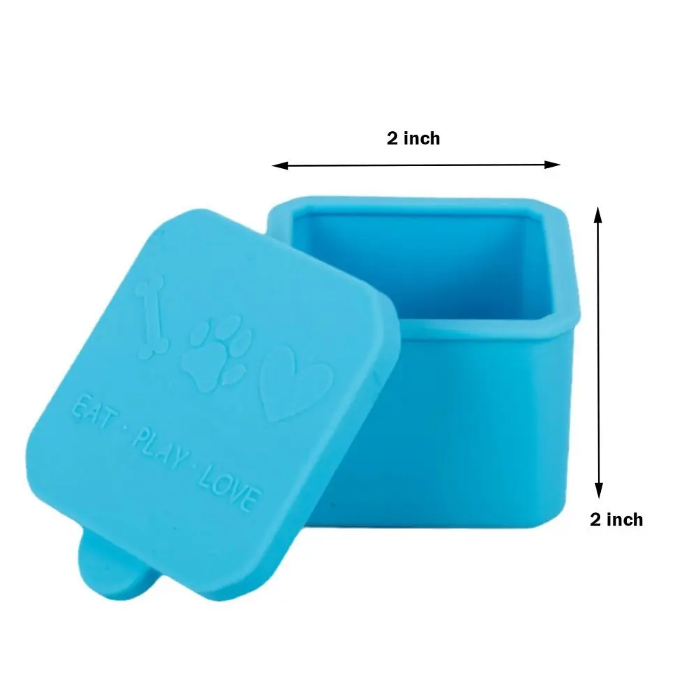 1/3pcs Serviceable Silicone Food Distribution Box Red/Pink/Purple/Green/Orange/Blue 2/4 Inch Sauce Cups Snack Containers Food view 6