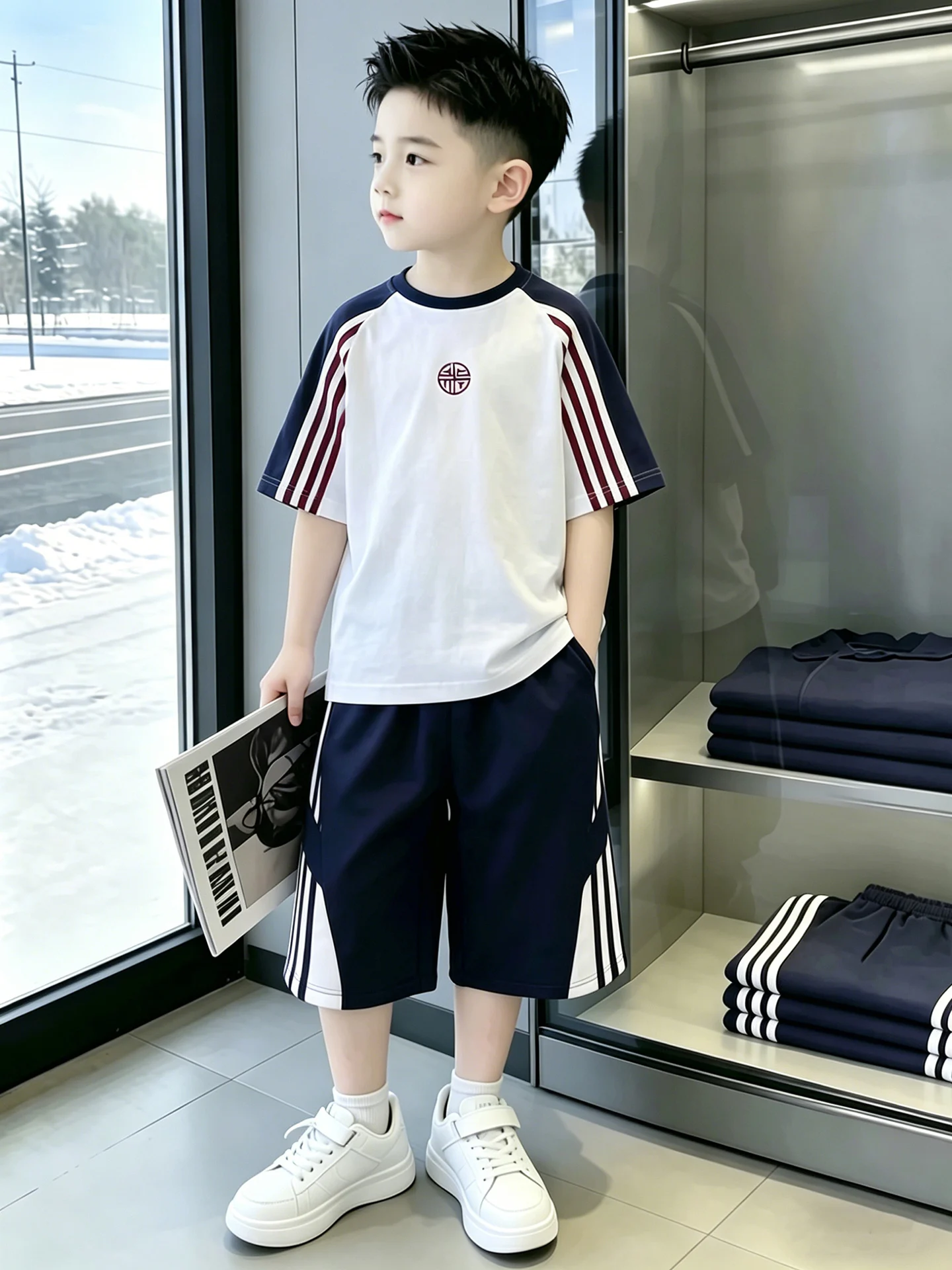 completo-sportivo-estivo-per-ragazzi-set-due-pezzi-con-maglia-a-maniche-corte-e-pantaloncini-vestibilita-comoda-leggero-casual-e-alla-moda