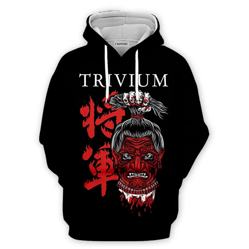 CAVVING 3D Printed Trivium Band Hoodies Hooded Sweatshirts Harajuku Hoodie Sweatshirts Tops Clothing for Women/men  H03