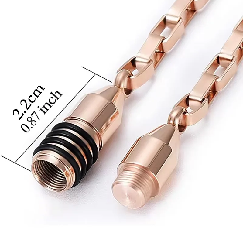 سوار حرق للرماد اسطوانة جرة الإسورة للحيوانات الأليفة البشرية قلادة تذكار تذكارية للرجال والنساء #5