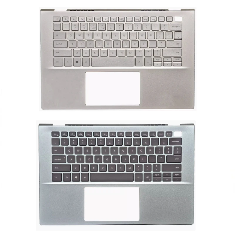 

Новый чехол для ноутбука Inspiron 14 5401 5402 5405, упор для рук, верхняя крышка, сменный корпус английской клавиатуры, серебристо-синий 09TNWY