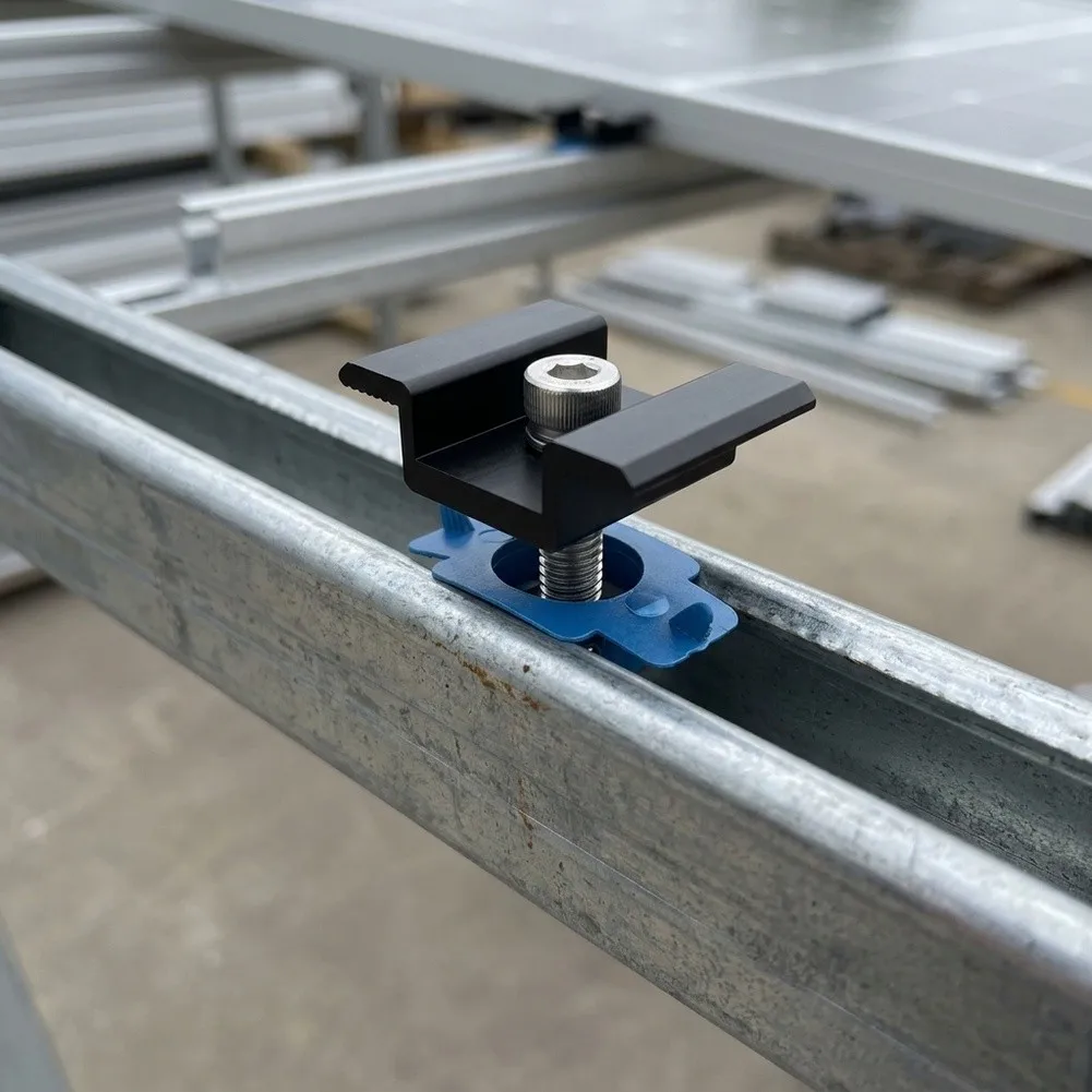 For Metal Roofs for Solar Panel Mounting Kit For Harsh Outdoor Conditions for Solar Energy Project Equipment Solar Panel