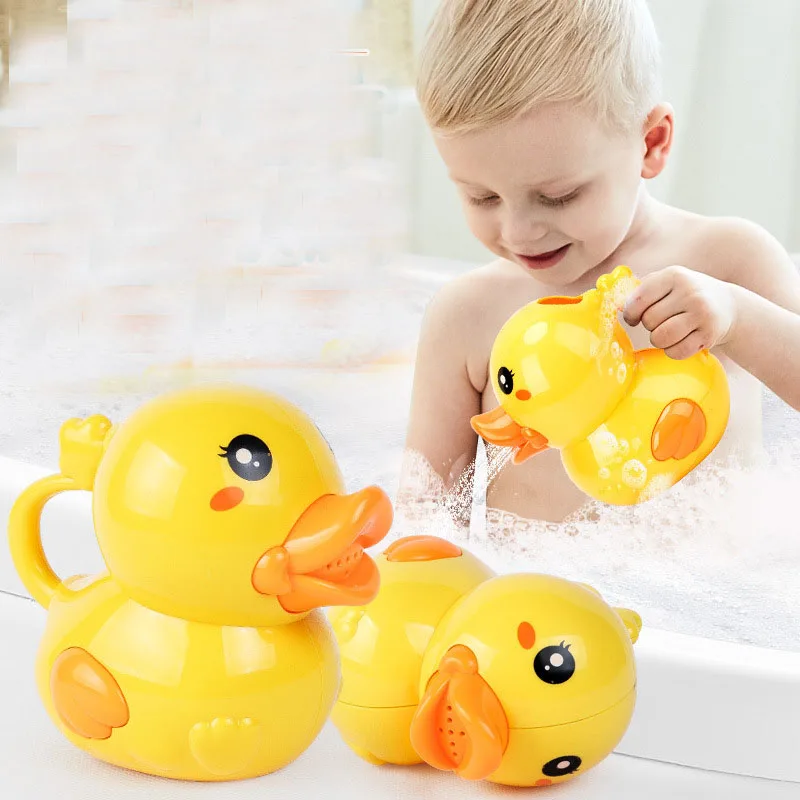 

rubber duck inflatable toys baby spinner games for bath shower toys baby bath toy for newborns