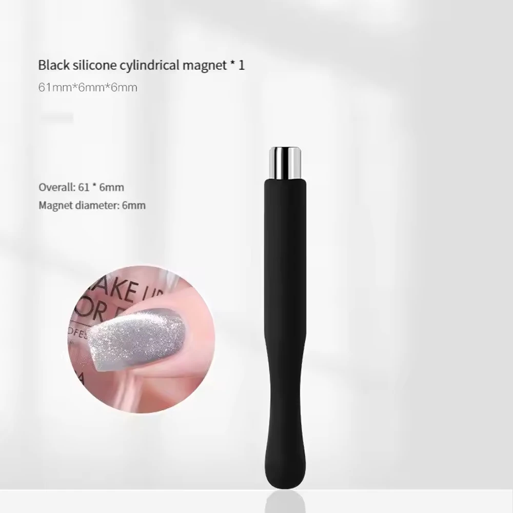 4 pezzi multifunzionale per nail art magnete pietra modello assorbente gel per unghie barra magnetica in cristallo set di strumenti per il miglioramento delle unghie principali