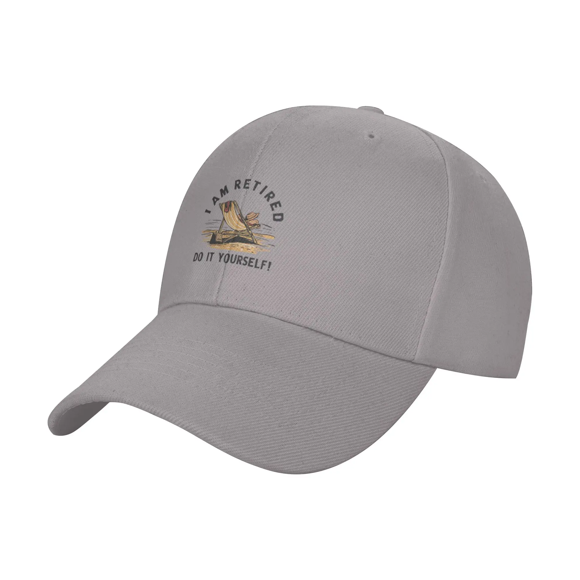 I m Retired  Do it Yourself! Trendy Baseball Cap Farm Work Non Slip Baseball Cap