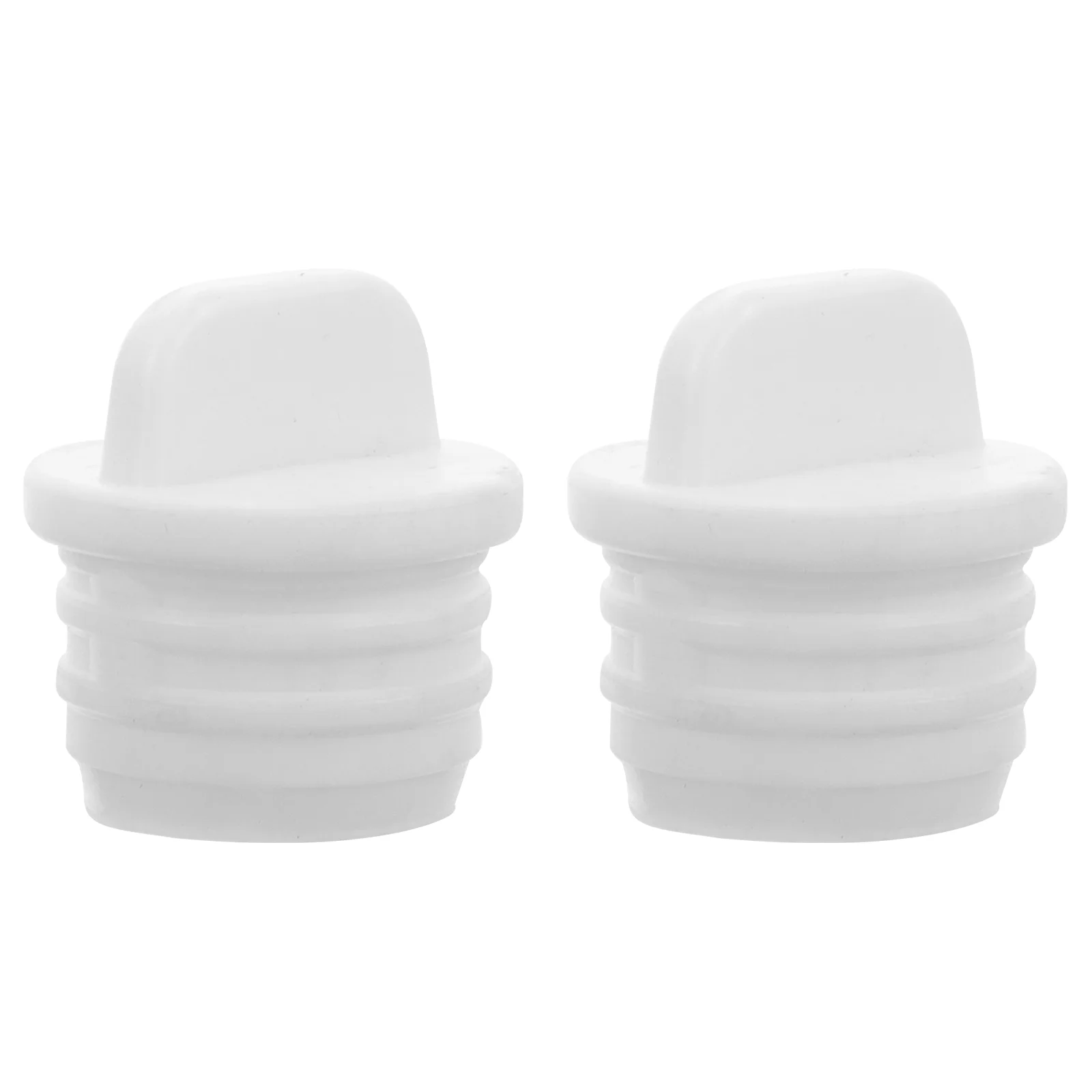 2 Pcs Plug The Hole Accessories Mop Bucket Stopper Tub for Rubber Supply Small Stoppers